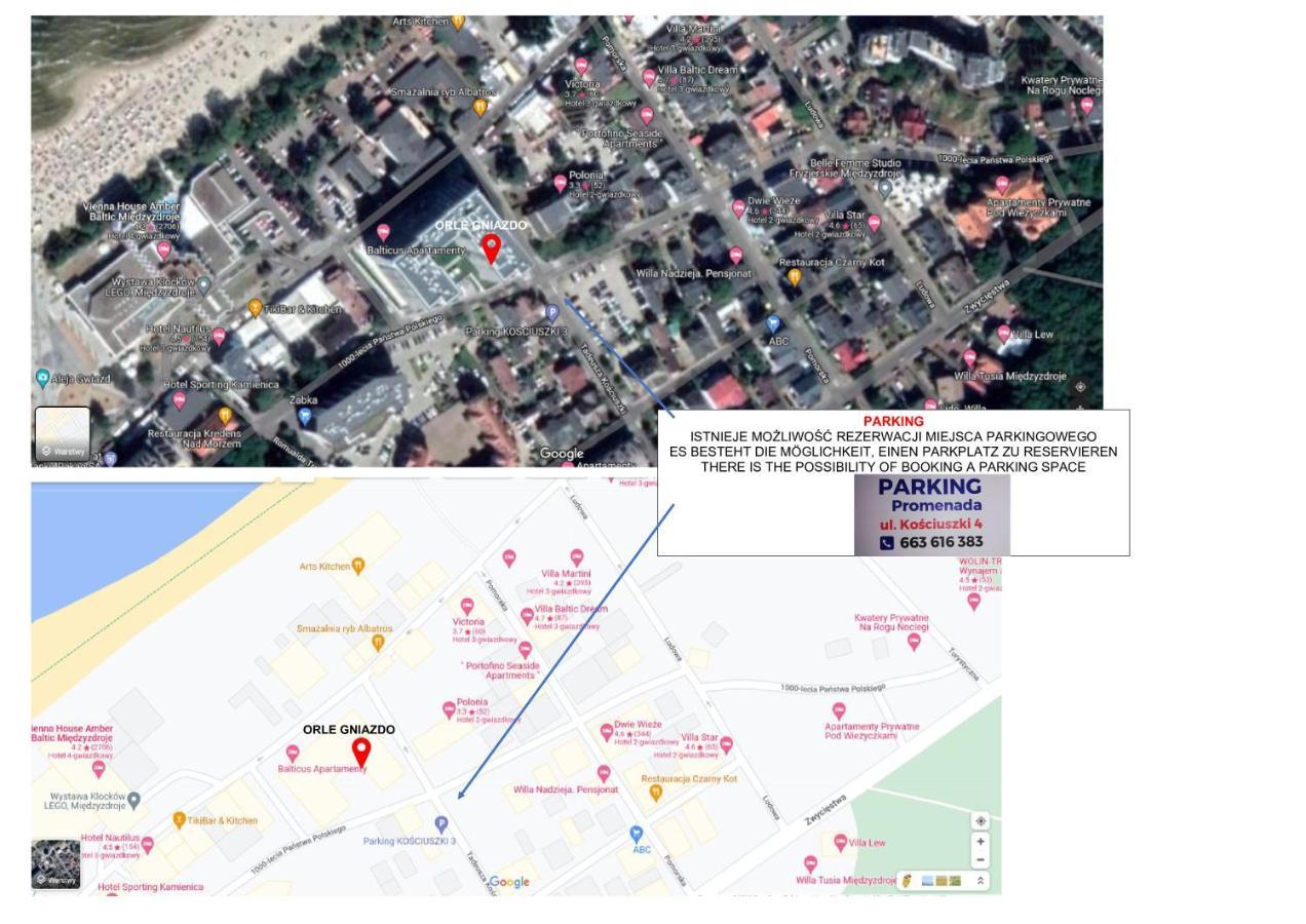 Appartamento Orle Gniazdo Miedzyzdroje Esterno foto